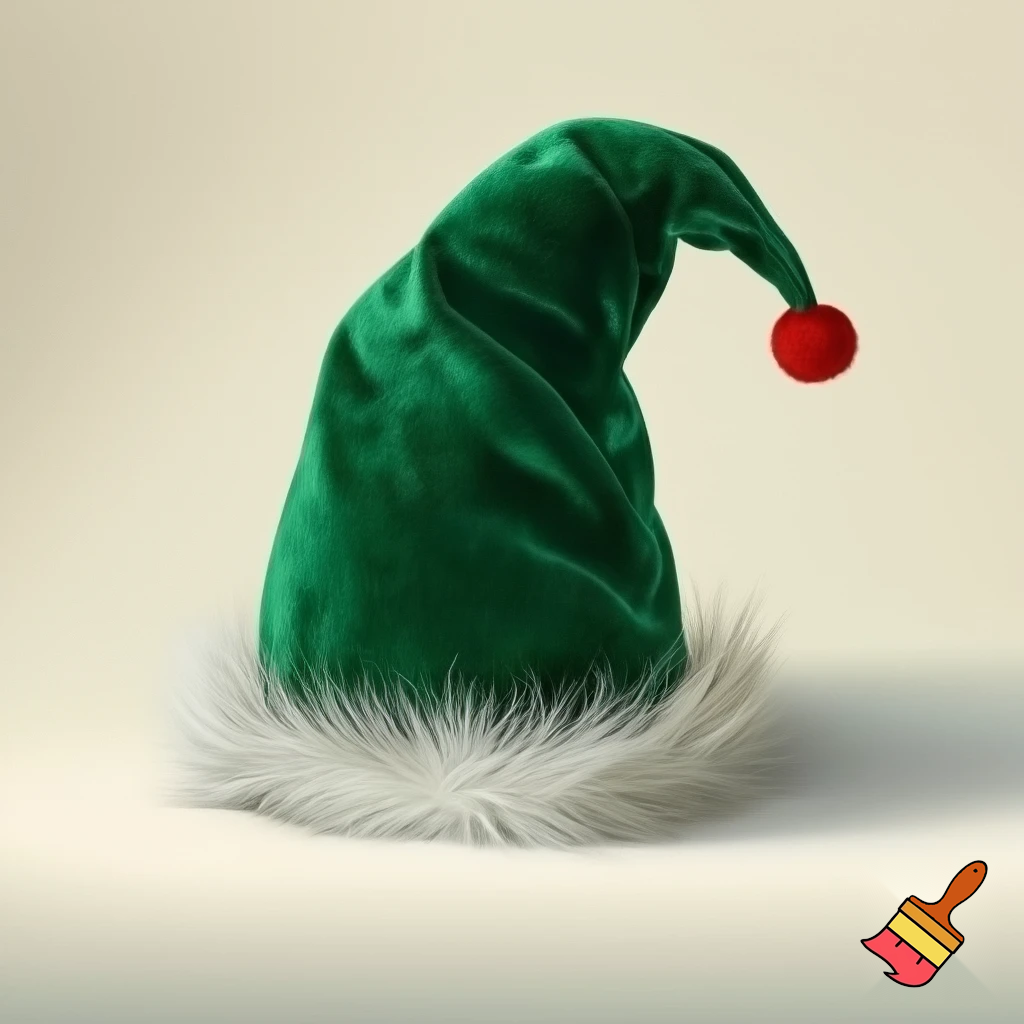 Elf hat Christmas elf hat velvet