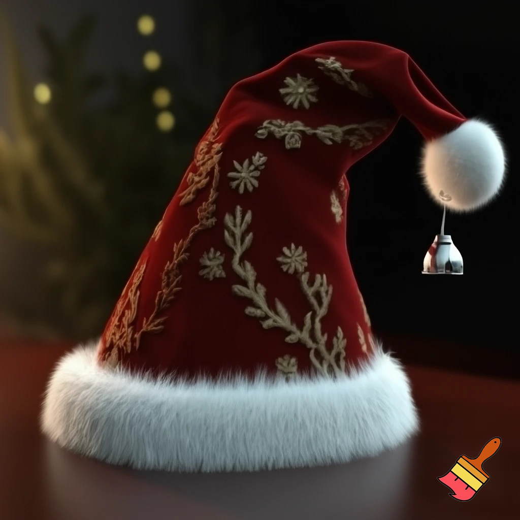 Christmas wizard hat