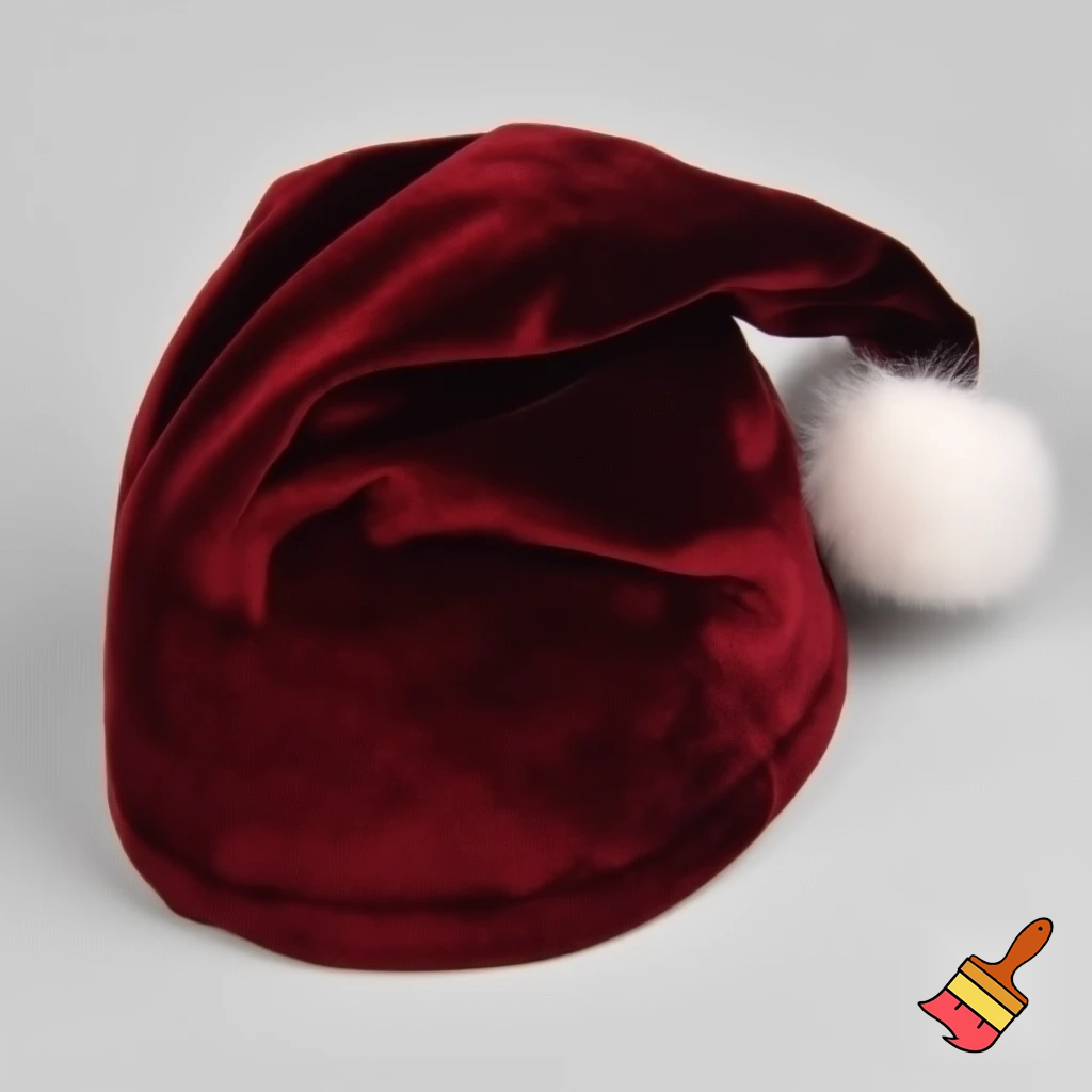 Christmas wizard hat Santa Claus hat velvet