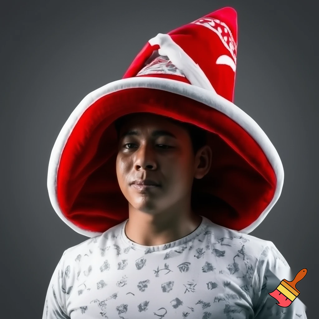 Christmas wizard hat a T-shirt magic T-shirt a big one Bailey 