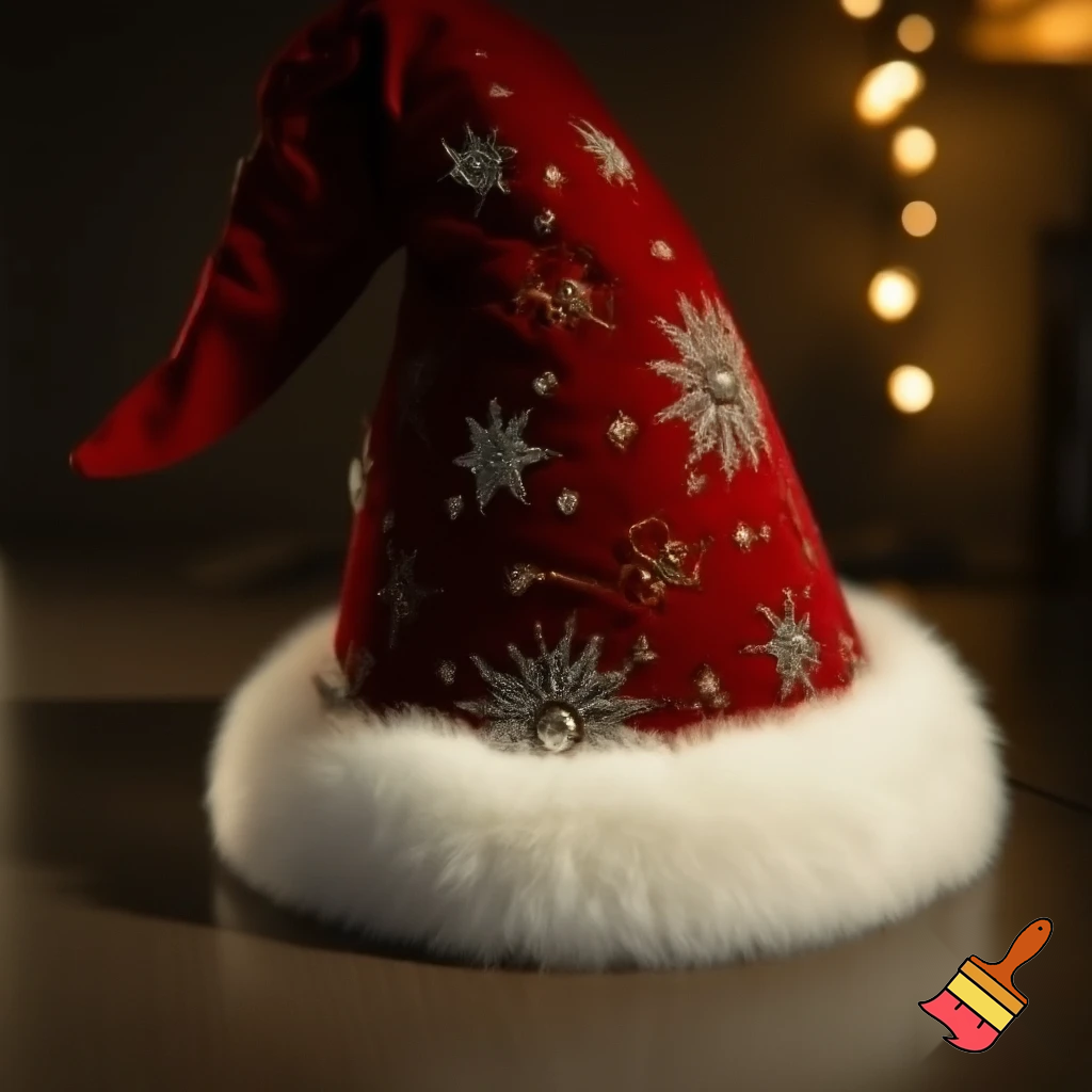 Christmas wizard hat