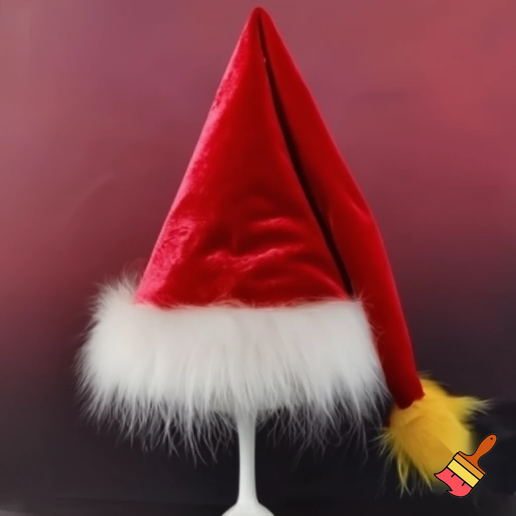 Wizard Christmas hat, wizard Christmas hat, Santa Claus hat velvet fabric