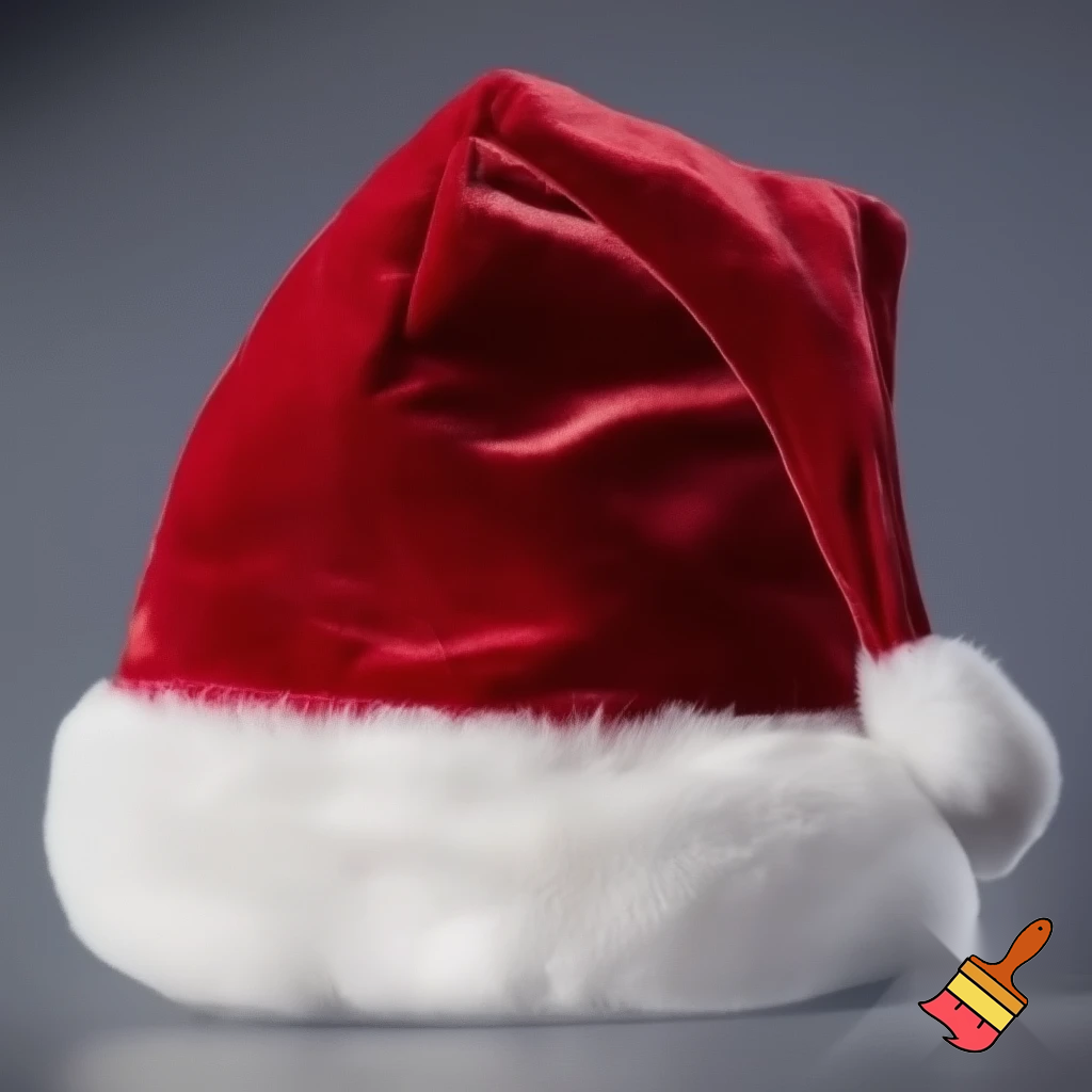 Christmas Santa Claus hat velvet Alfie hat