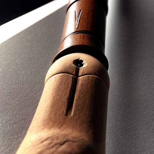 A witches walking stick metric walking stick