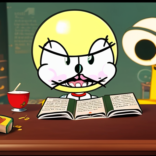Make a cutscene book in cuphead and sunny bunnies