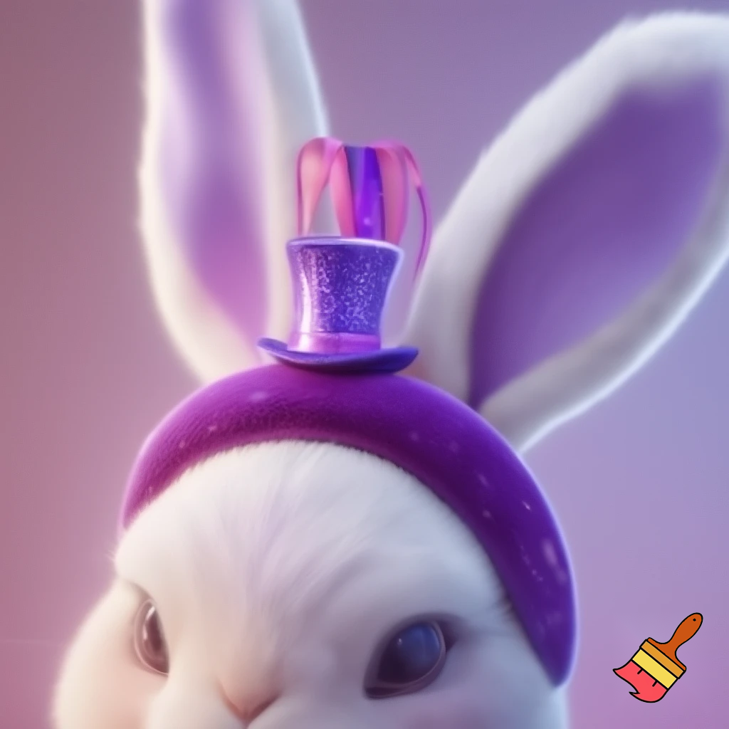 Easter bunny headband velvet Easter bunny, bunny ears, purple and white bunny velvet headband Easter bunny ear top hat ear headband glitter top hat velvet Disneyland top hat pink, purple and pink