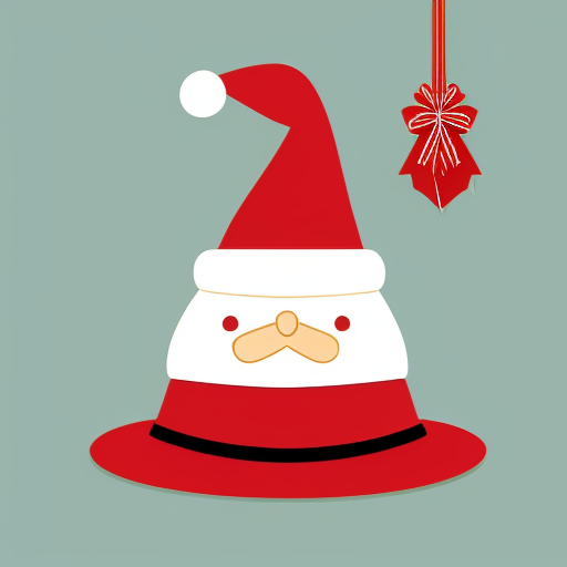 Christmas wizard hat Santa Claus hat velvet