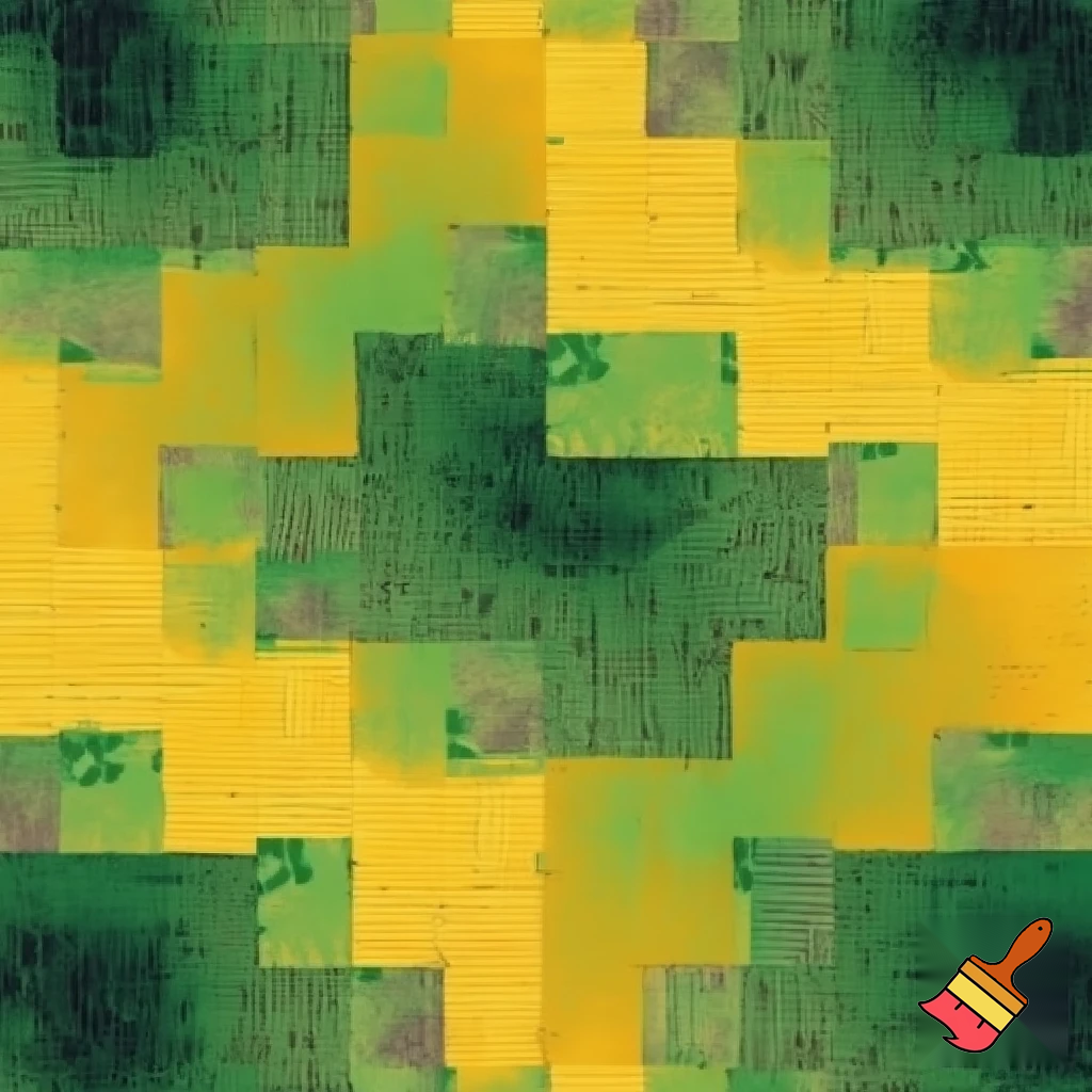 1930s poster on wordle 1 pt pers. repatition and pattern  rythm moodmovement  yellow yellow-green and green