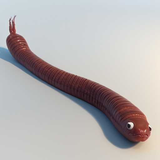 worm from worms 3d
