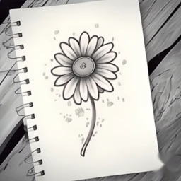 april birth flower tattoo