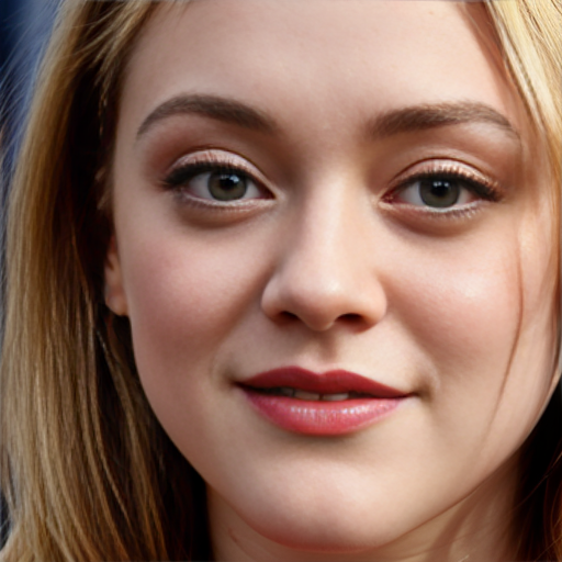 Dakota Fanning, close up shot, face