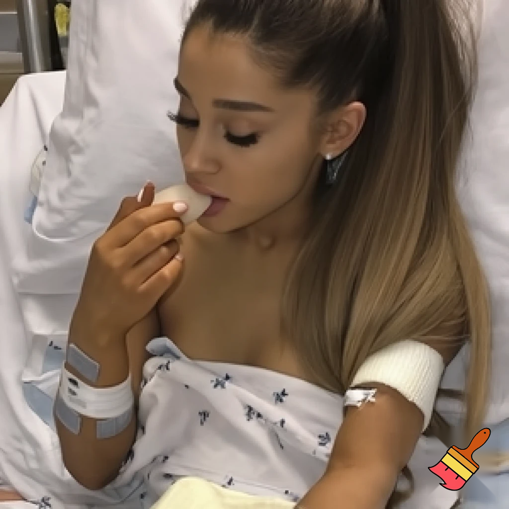 Ariana grande in the hospital sucking a penis