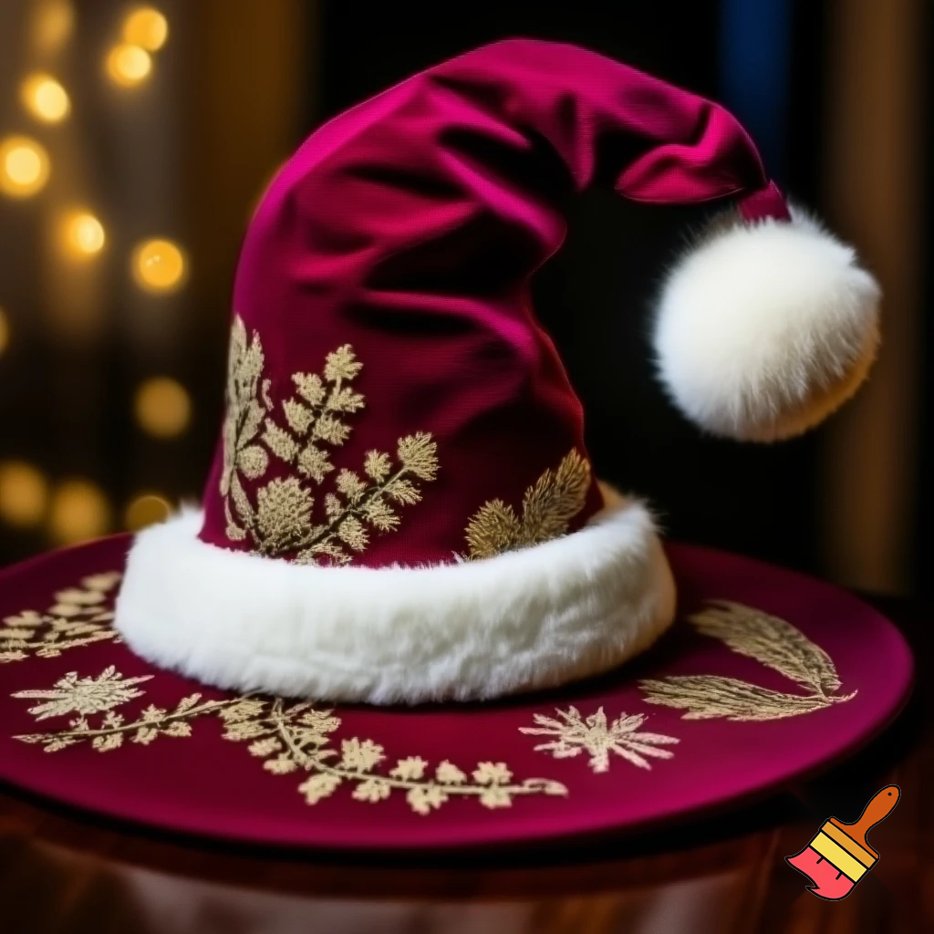 Christmas wizard hat