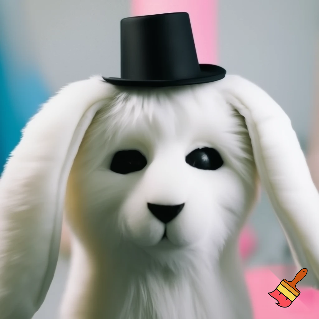 Easter bunny costume top hat