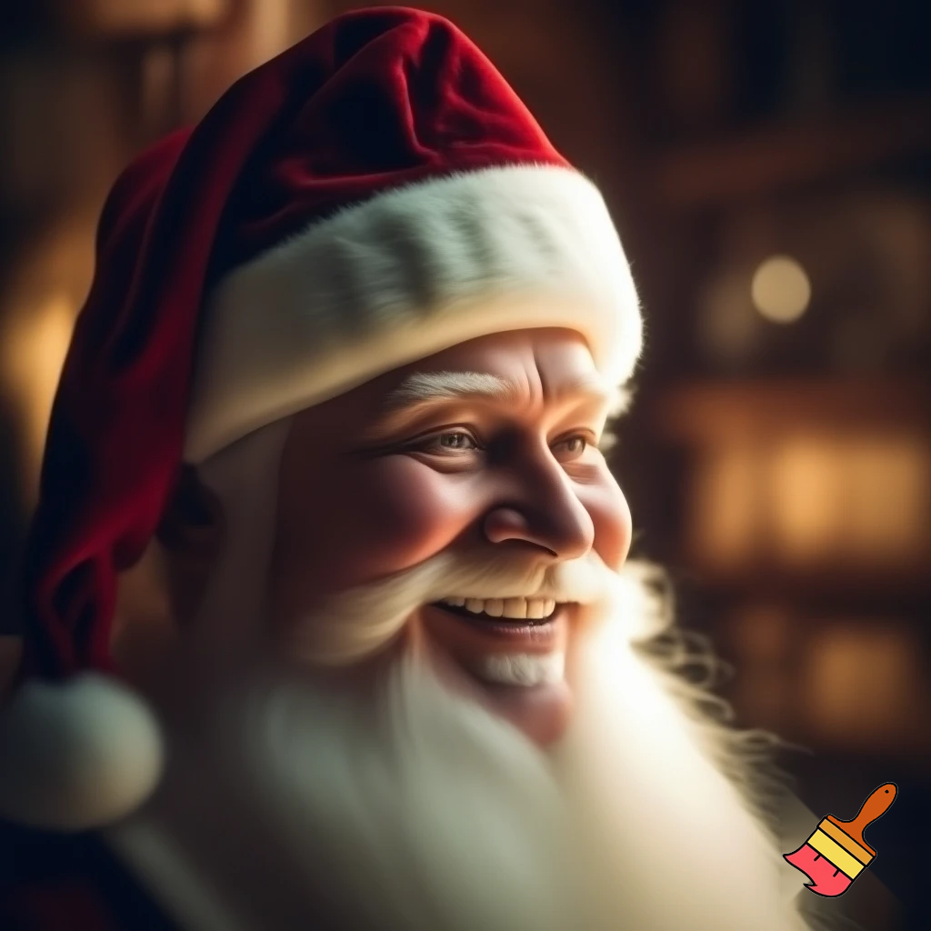 Santa Claus top hat special one special in delicate Santa Claus hat velvet