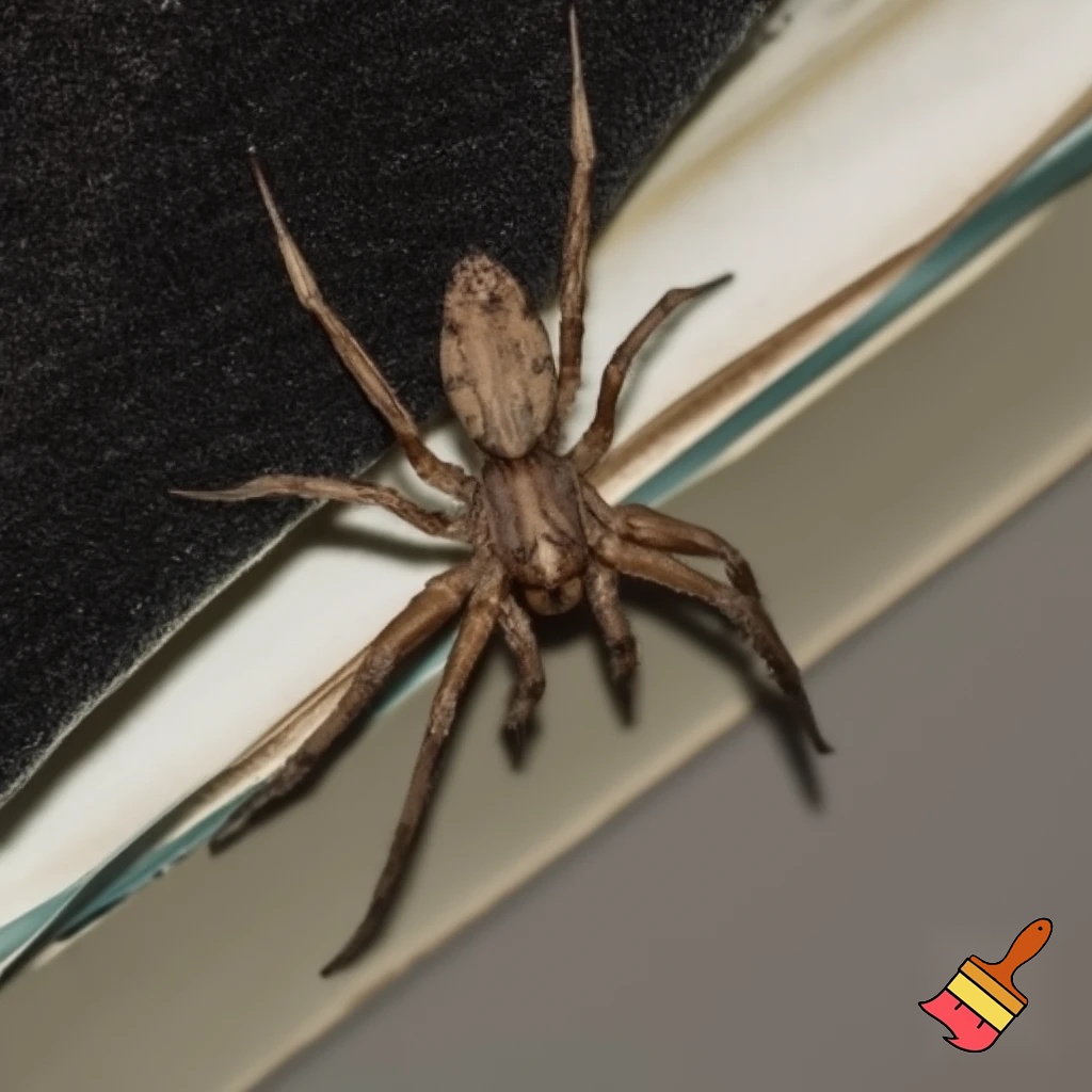 infected wolf spider