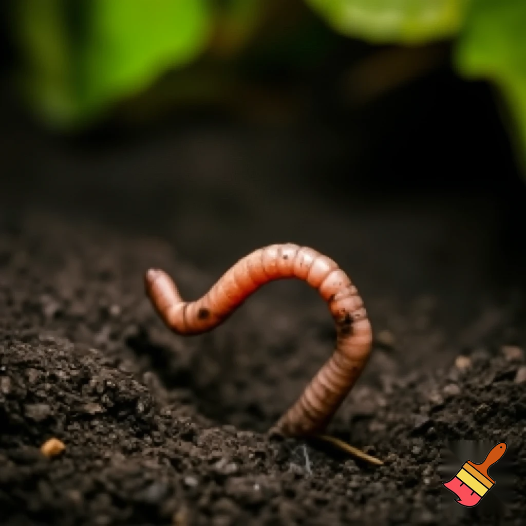 Funny worm jumpscare

