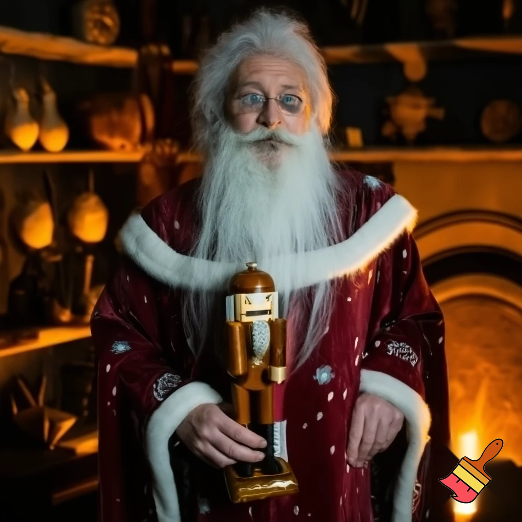 Nutcracker Santa Claus Nutcrackerh wizard Santa Claus
