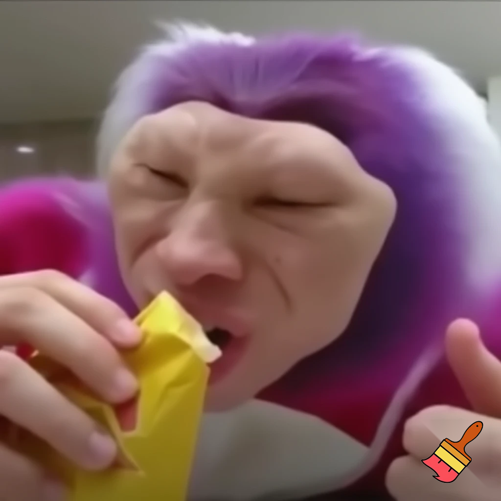 caeso eating mcdonalds 

