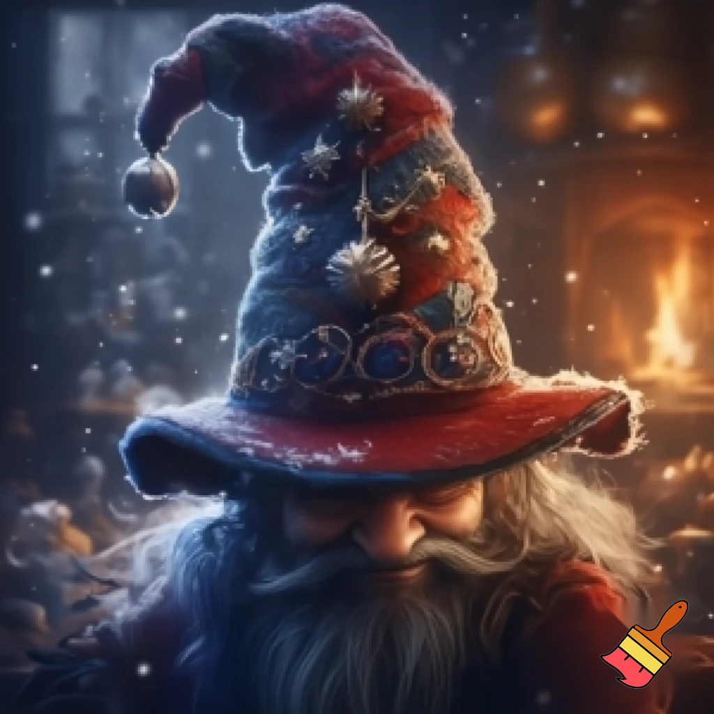 Wizard Christmas hat