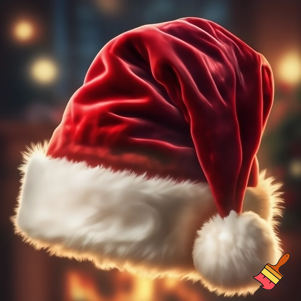 Santa Claus hat velvet Christmas Santa Claus hat 