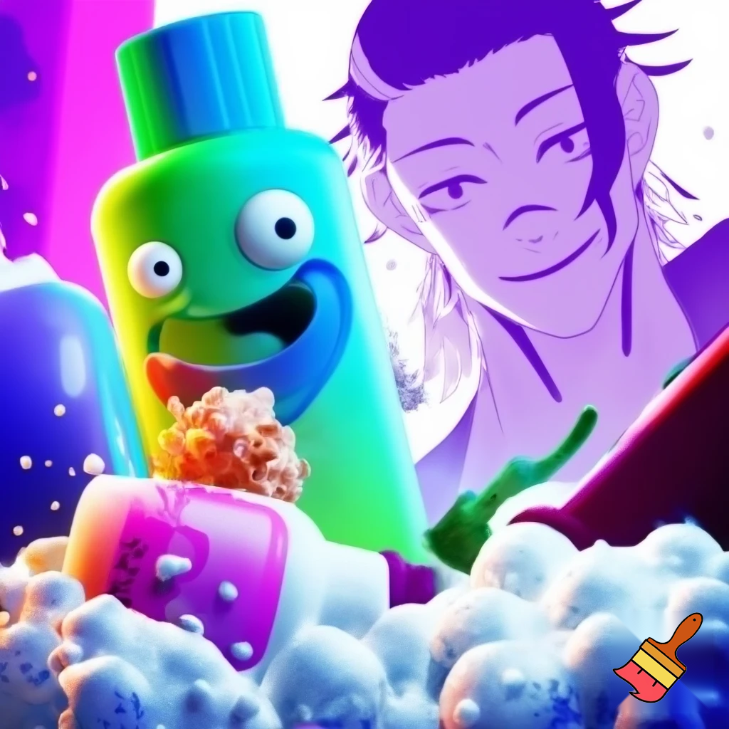 A DISHSOAP BOTTLE, MEETING THE YOUTUBER MRBEAST AND DOING A CHALLENGE OF WHO CAN EAT THE MOST DISHSOAP. THE WINNER GETS TO MEET SUGURU GETO FROM JUJUSTU KAISEN
