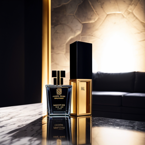 Ultra luxury Maison Fasano homepage hero image, iconic male model sitting confidently in black and gold luxury environment, elegant female model standing beside him wearing couture and gold jewelry, Maison Fasano perfume bottle prominently displayed, dramatic cinematic lighting, modern Roman architecture with marble and gold accents, deep shadows, elite atmosphere, ultra realistic photography, global luxury brand campaign, minimal composition with negative space for headline text, masterpiece, 8k, cinematic lighting, sharp focus, luxury editorial style, 1184x780