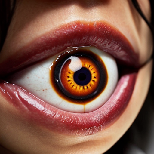 a dish with nothing on it, but with a face that looks like tung tung tung sahur with open eyes with eyeballs that doesn't look realistic