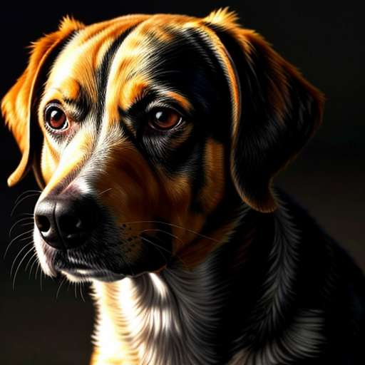 an old picture of a skinwalker dog staring at you half wisible in the dark in a creepy way
