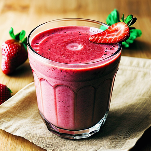 strawberry smoothie