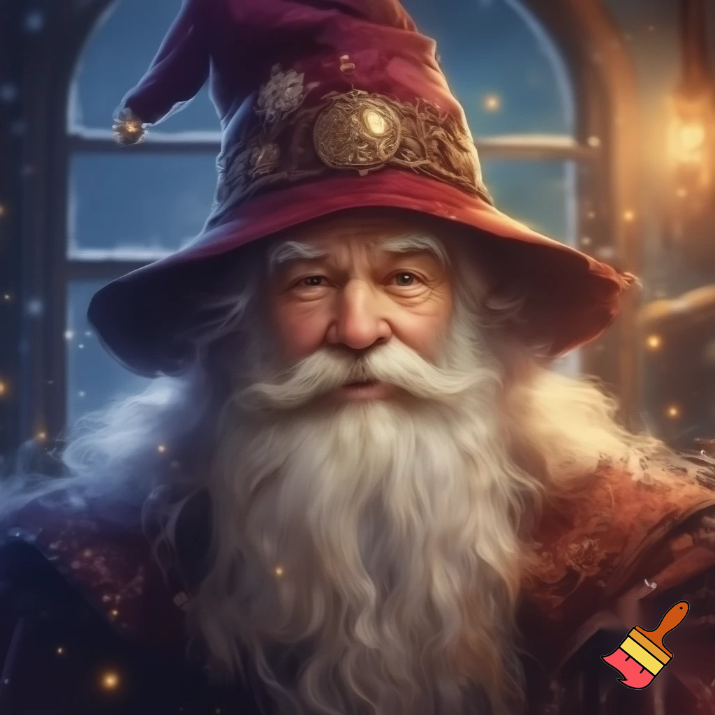 Wizard Christmas hat
