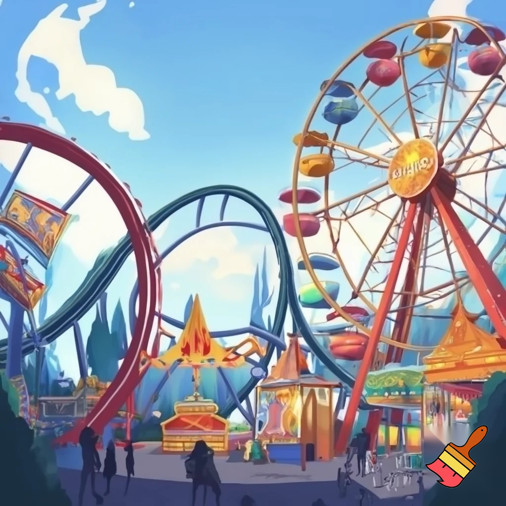Luna Park cartoon