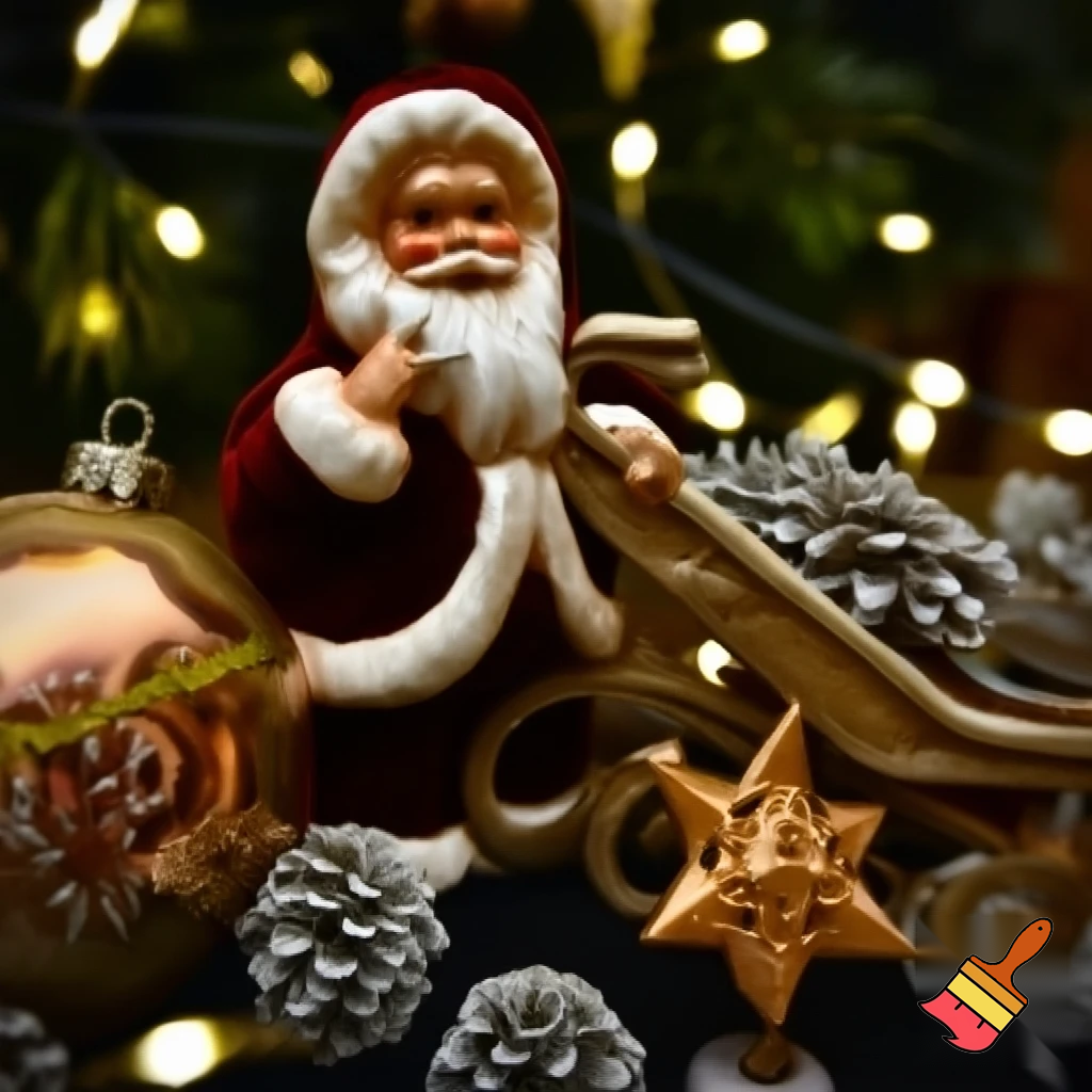 Christmas ornaments special Santa Claus