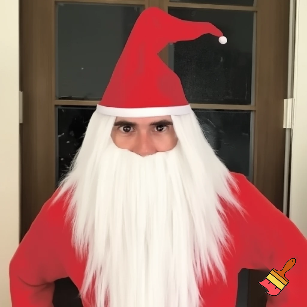 Christmas wizard hat Santa Claus hat