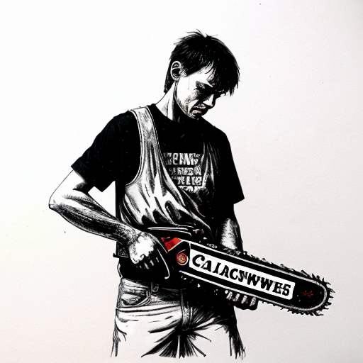 체인소맨 시이를 그려줘