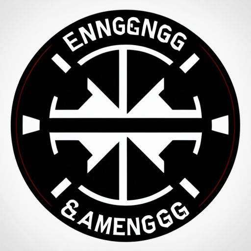 A symol of engineering, airsoft and gaming logo