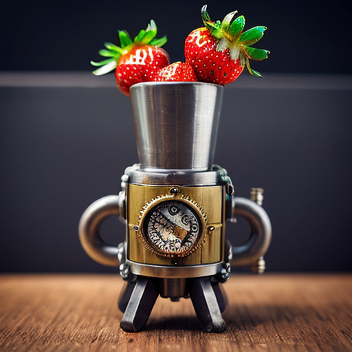 Steampunk strawberry 