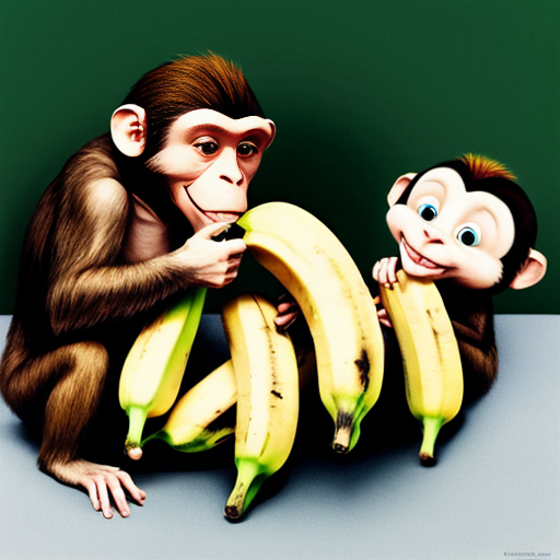 monkey stealing banana from putin and stalin and eppstein