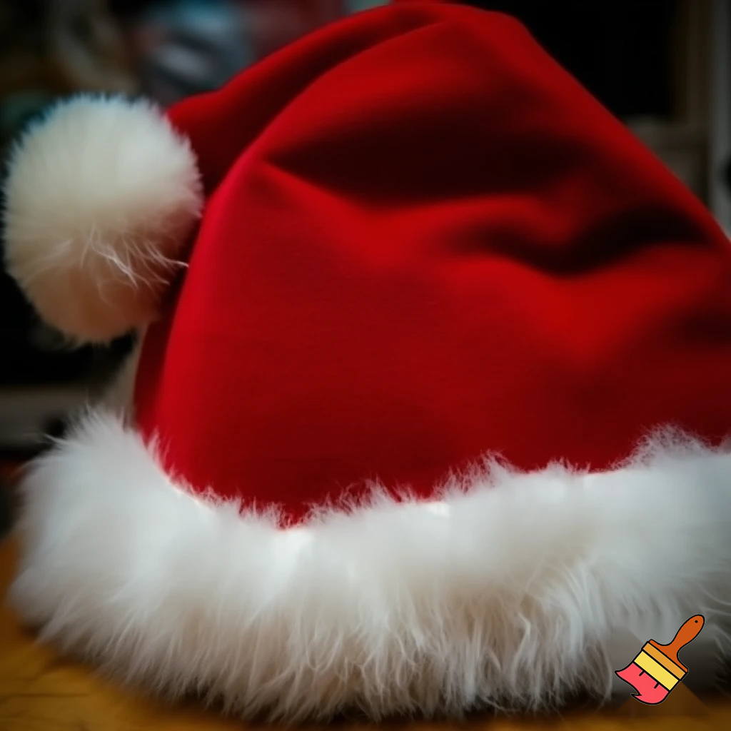 A wizard Christmas hat read the correct colour