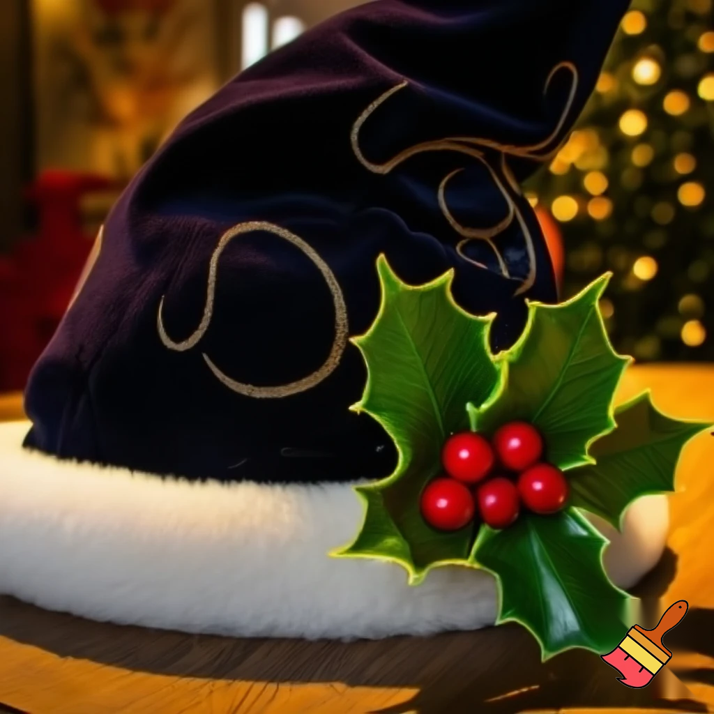 a wizard Christmas hat