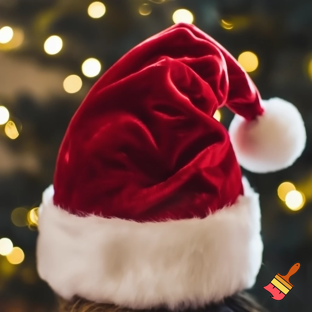 Santa Claus hat velvet Christmas Santa Claus hat 