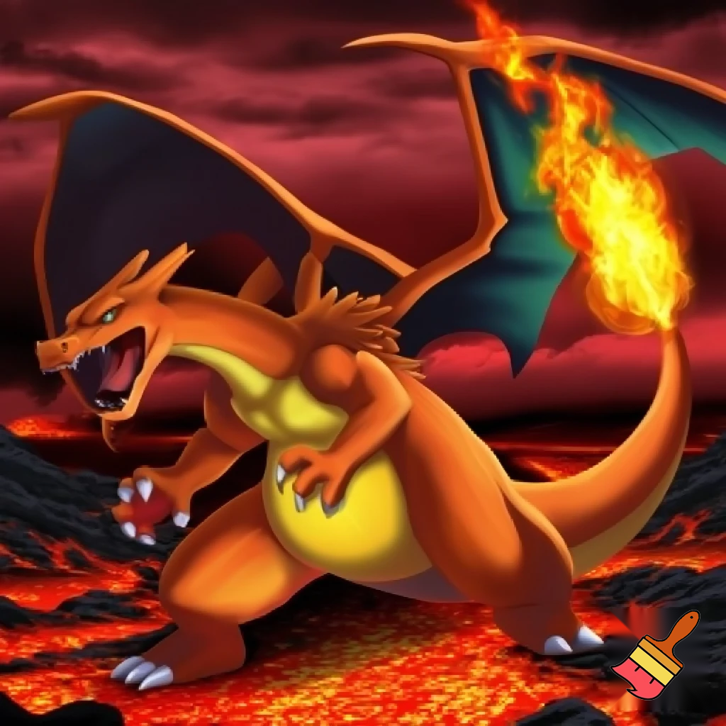 agumon digimon pokemon charizard fusion