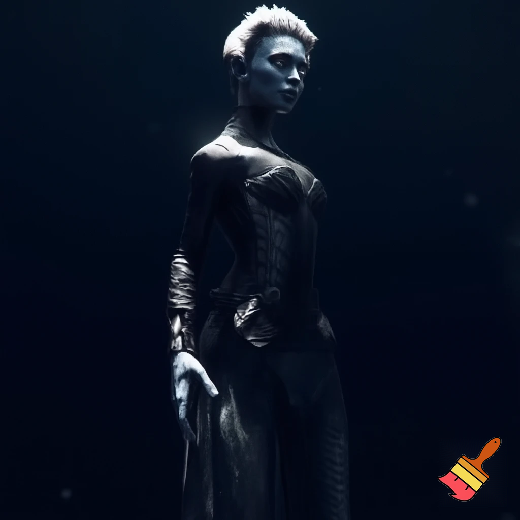 genera un personaggio 
 3d in formato blender