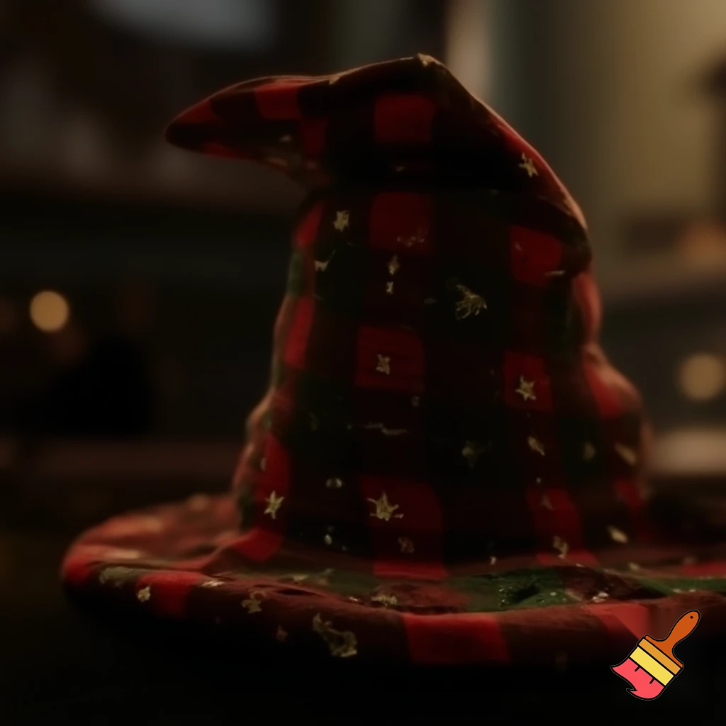 Christmas wizard hat stars and means read a Christmas hat