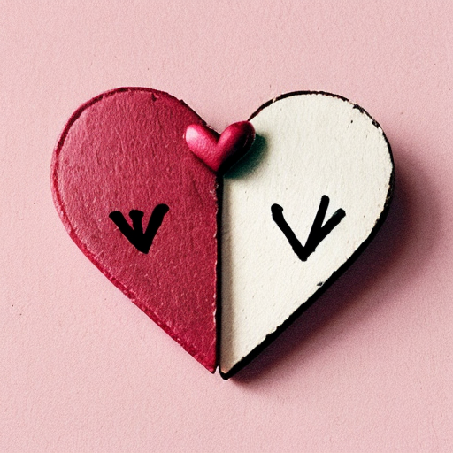 r+v love heart
