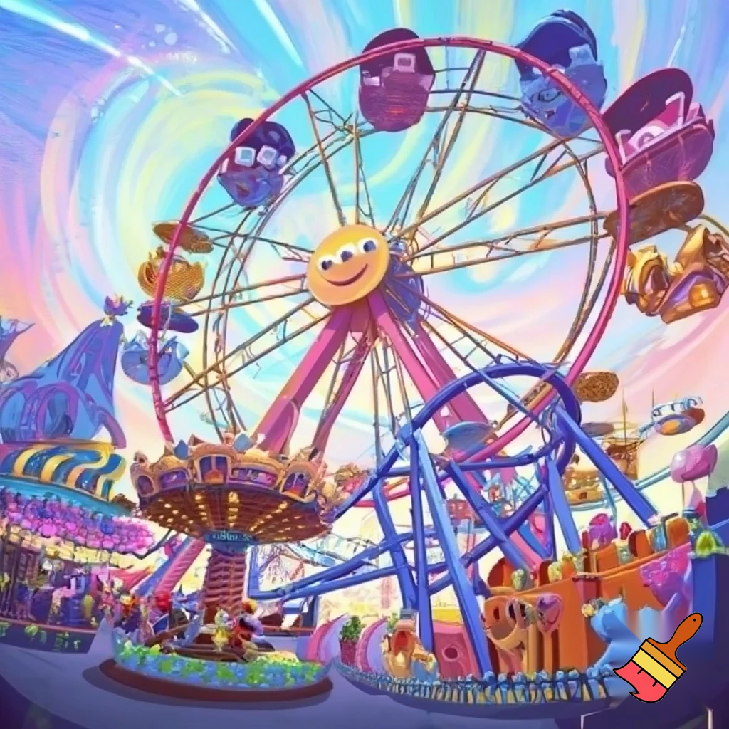 Luna Park cartoon