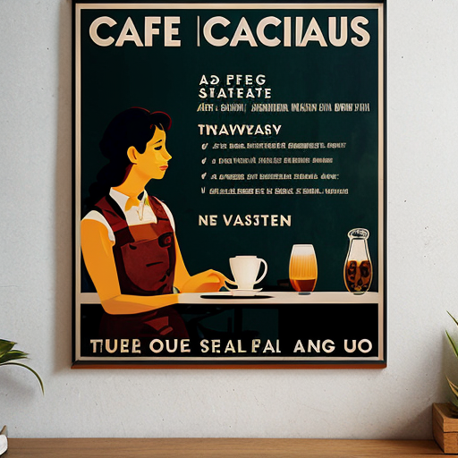 cafe poster

