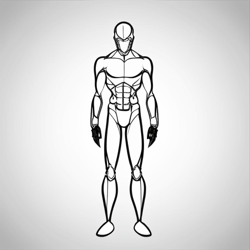 JoJo stand, bad quality, humanoid, there may be different colors, single-color background, manga style, there may be different processes, no hair, no human, no human face