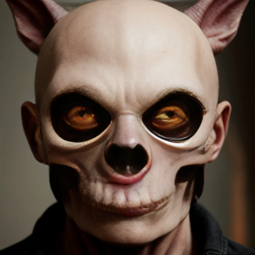 Disturbingly creepy realistic creature