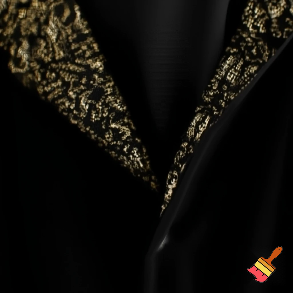 black and gold shirt


